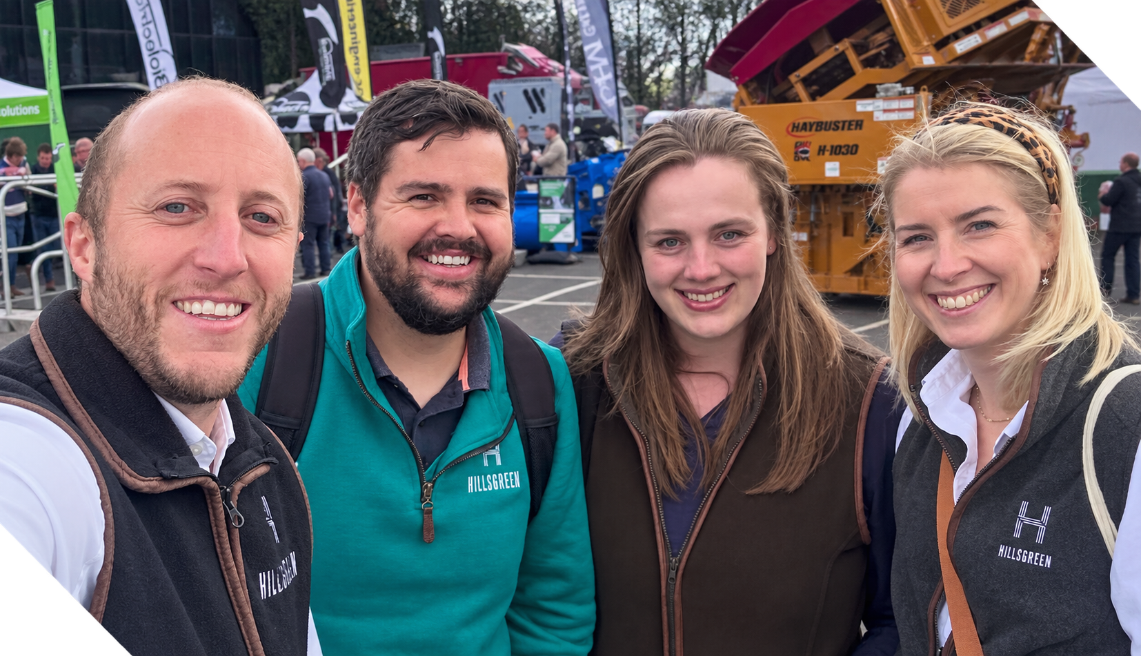 Andy, Shabawn, Lucy and Ben at UK Dairy Day